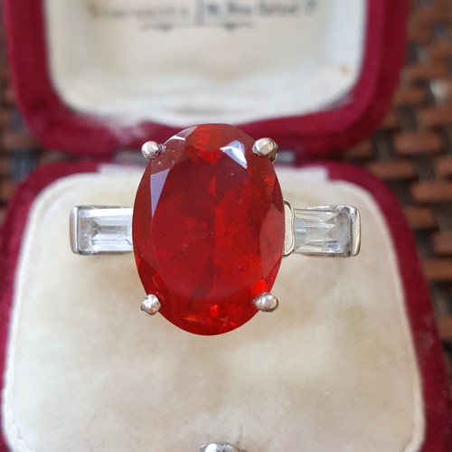 Sterling silver ring cherry - sterling,