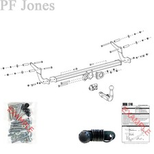 Oris Towbar for Renault Clio Hatchback 2012-2019 - Detachable Tow Bar