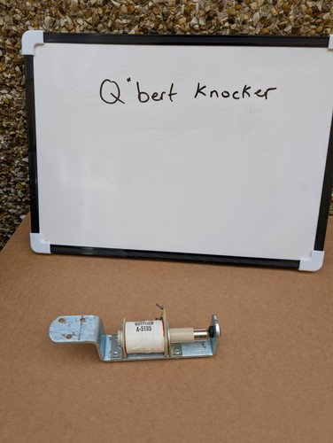 Gottlieb qbert knocker arcade - knocker,