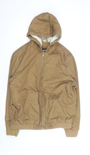 Primark men brown hooded - brown,