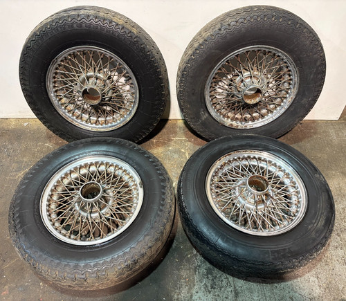 Jaguar chrome wire wheels - jaguar,