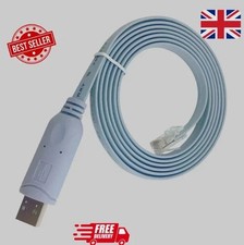 Blue 1.8M USB TO RJ45 Serial