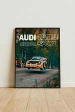 Audi Quattro S1 Poster Group B