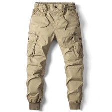 Mens Elasticated Waist Cargo