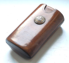 ANTIQUE LEATHER CIGAR CASE