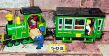 Postman Pat Ajay Bains With SDS Push Along Greendale Rocket Carriage & Figures