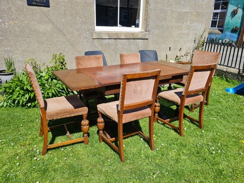 Solid oak old charm table - table, and