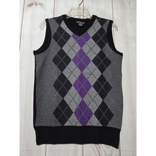 Sahara argyle sweater vest - sahara,