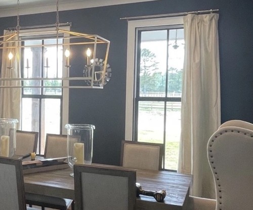 Large silk curtains - large, &