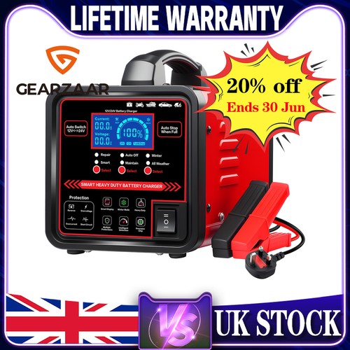 Heavy duty battery charger - heavy,