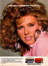 1986 CLAIROL Heated Rollers Retro Made Mom Look Weird Can Give You Big Hair
