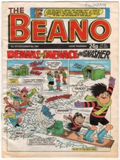 Beano #2473. 9th Dec 1989. Dennis the Menace. DC Thomson. VG/FN.