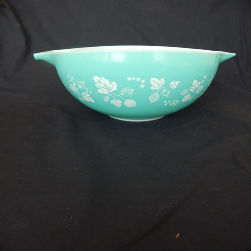Vintage pyrex turquoise white - pyrex,