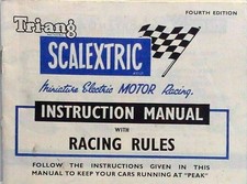 Scalextric 1962 Instruction