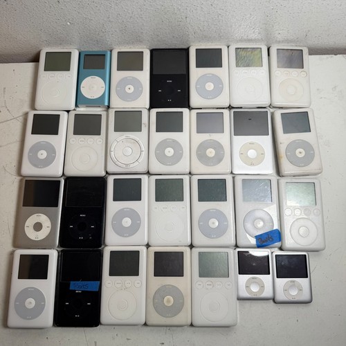Lot apple ipod classic - lot, of