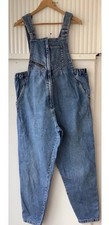 USED PRE OWNED MATERNITY DUNGAREES Denim Ladies XL W38” L30” Women’s Cotton
