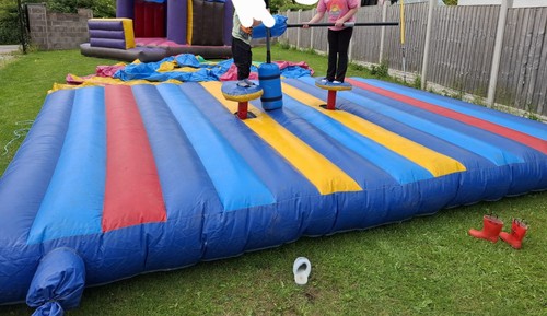 Gladiator bouncy castle - gladiator,