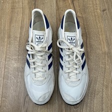 Men's Adidas Originals TRX Vintage Trainers White Blue UK 10 US 10.5 EUR 44 2/3