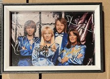 ABBA 6” x 4” Signed