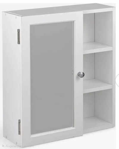 Argos white bathroom cabinet - white,