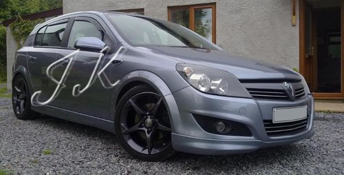 Front lip spoiler for - front, vauxhall