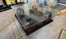Beveled Glass Top Coffe Table
