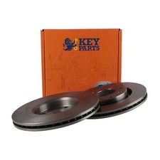 2x Brake Discs Vented For