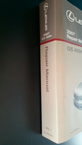 2007 lexus gs450h service - 2007,