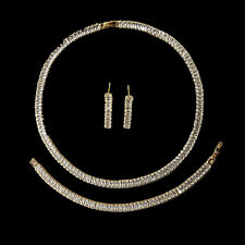 Tennis Necklace Earrings