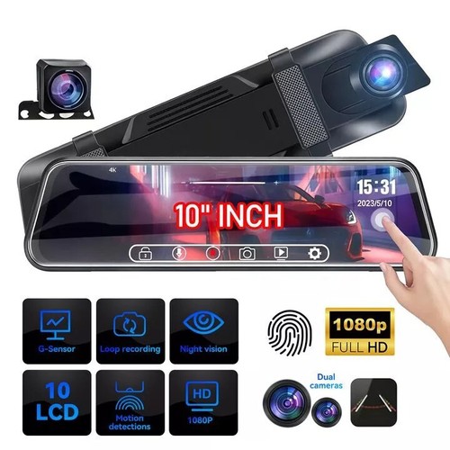 Car dash camera - 10'', front