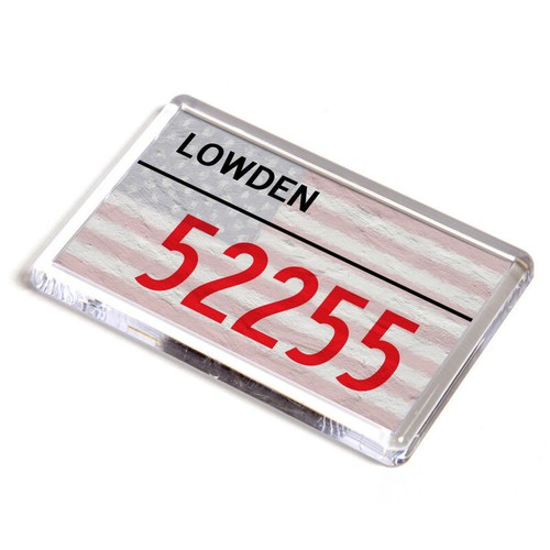 Fridge magnet lowden 52255 - lowden,,