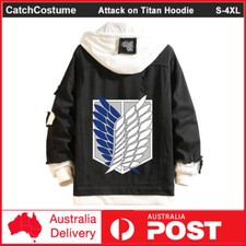 Attack on Titan Denim Hoodie