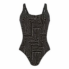 Anita Swimwear Simple Art Elouise Soft Cup Zipped Swimsuit 7811