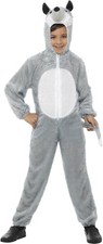 Smiffys Wolf Costume, Hooded