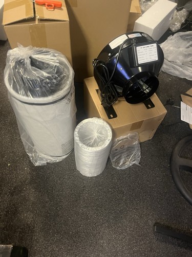 Hydroponics fan filter kit - fan/filter,