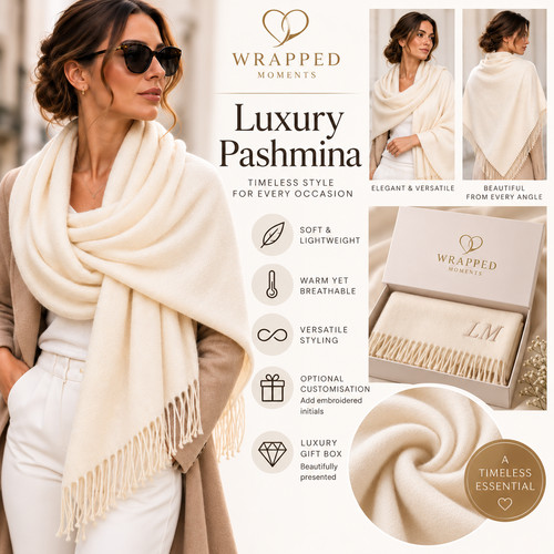 Wrapped moments soft - wrapped, pashmina