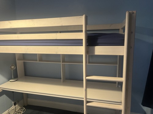 High sleeper with desk - high,