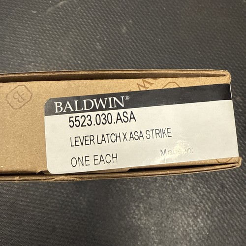 Baldwin 5523 030 - baldwin, lever