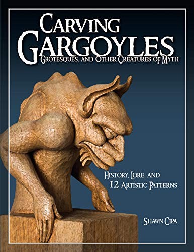 Carving gargoyles grotesques - carving, gargoyles,