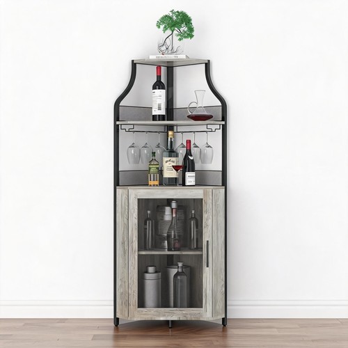 Corner wine rack - corner, drinks