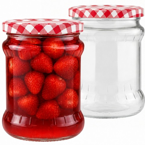 Glass jars 500ml - glass, storage