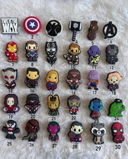 Marvel Characters Shoe Charms
