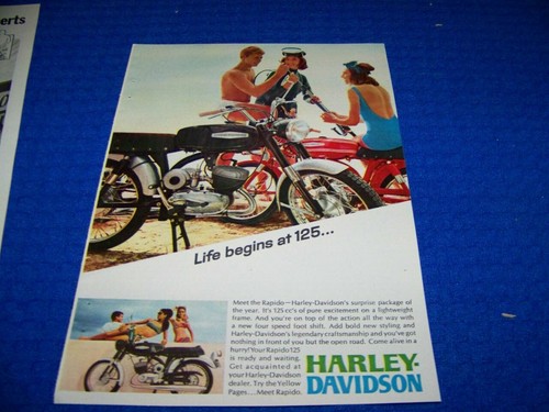 1967 harley davidson rapido - 1967,
