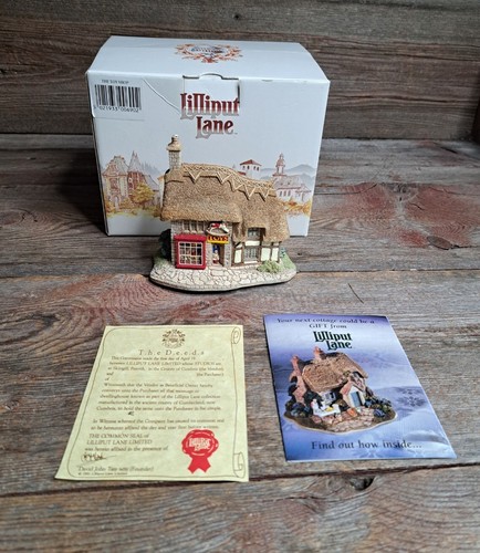 Lilliput lane village shops - lilliput,
