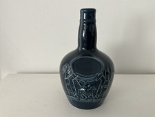 Vintage Spode Blue Glazed Ceramic Chivas Brothers Limited Bottle
