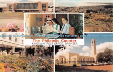R413376 Swansea Kingsway Post Office The Philatelic Counter University College S