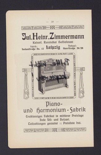 Leipzig advertising 1910 - advertising,