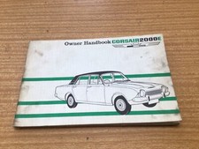 Ford Corsair 2000E owners