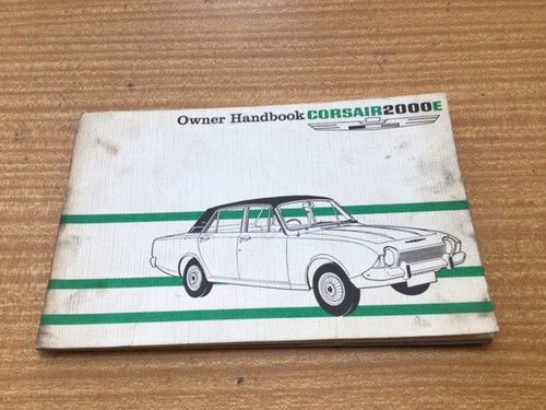 Ford corsair 2000e - ford,