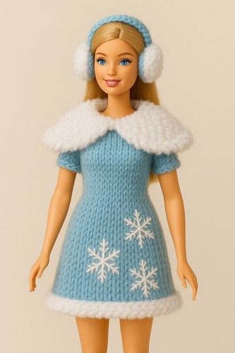 Knitting pattern only barbie - knitting,